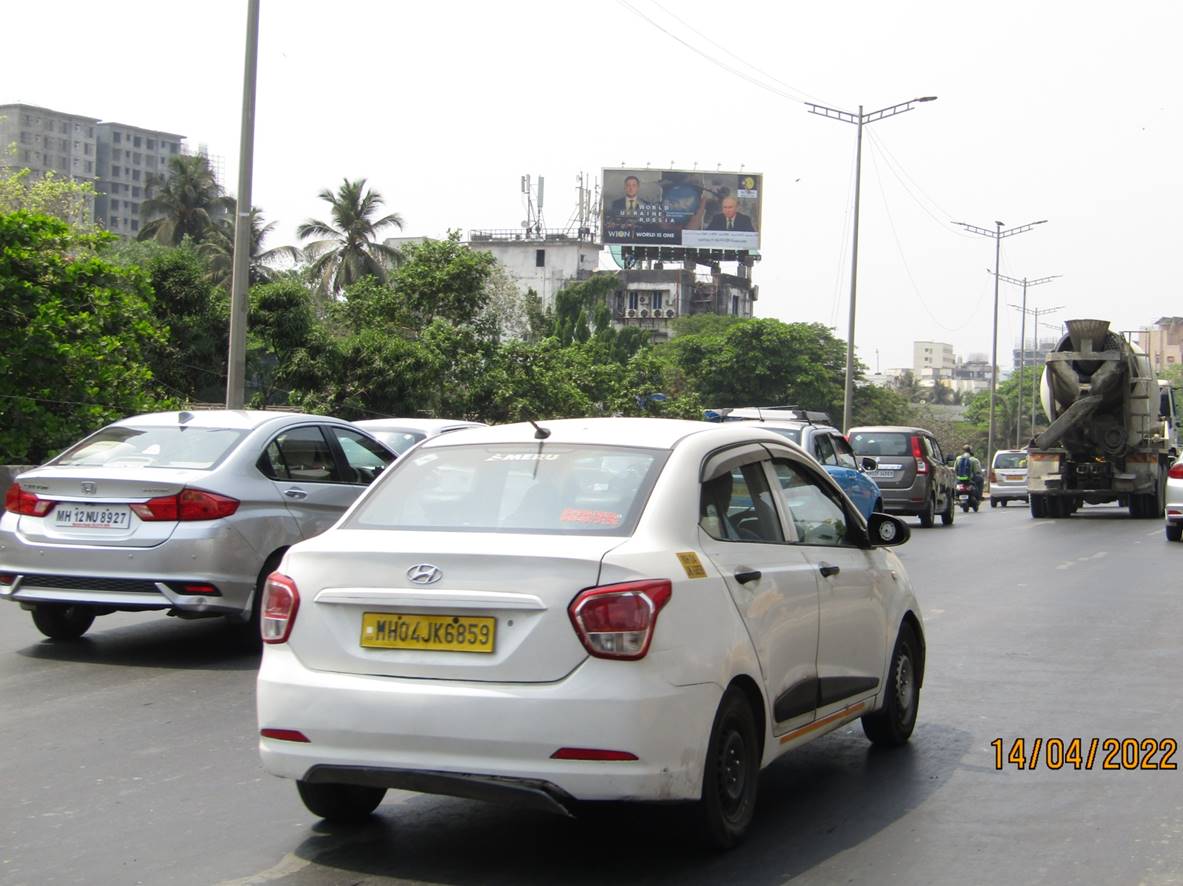 Billboard - WEH Andheri Pump House ET (NEW) - WEH Andheri Pump House Towards Jogeshwari WEH - LHS,   Western Express Highway,   Mumbai,   Maharashtra