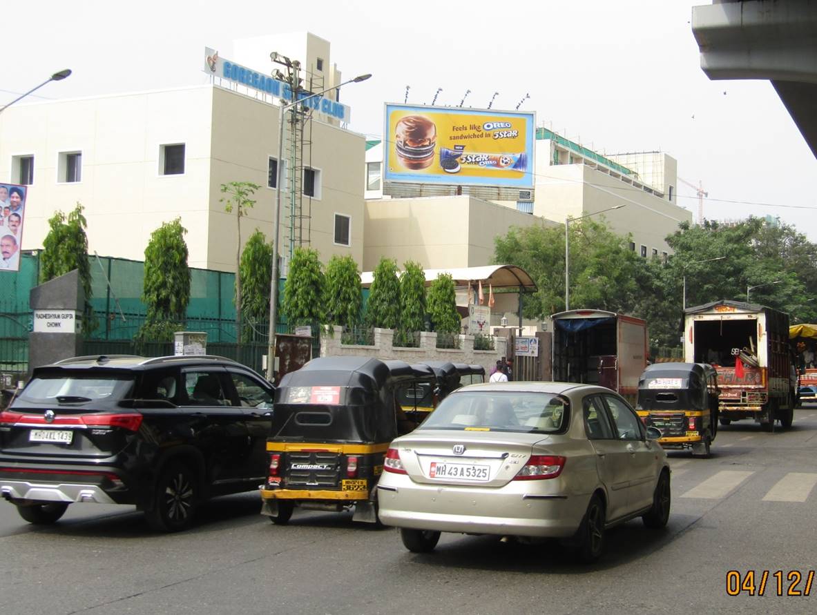 Billboard - Goregaon Link Road at Goregaon Sports Club ET - Goregaon Link Road Towards Infinity 2 - LHS, Western Suburbs, Mumbai, Maharashtra Billboard - Goregaon Link Road at Goregaon Sports Club ET - Goregaon Link Road Towards Infinity 2 - LHS, Western Suburbs, Mumbai, Maharashtra