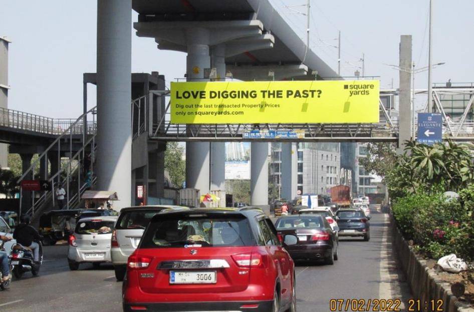 FOB - WEH-Kandivali-Opp Growels 101 Mall - towards kandivali, WESTERN EXPRESS HIGHWAY, Mumbai, Maharashtra FOB - WEH-Kandivali-Opp Growels 101 Mall - towards kandivali, WESTERN EXPRESS HIGHWAY, Mumbai, Maharashtra