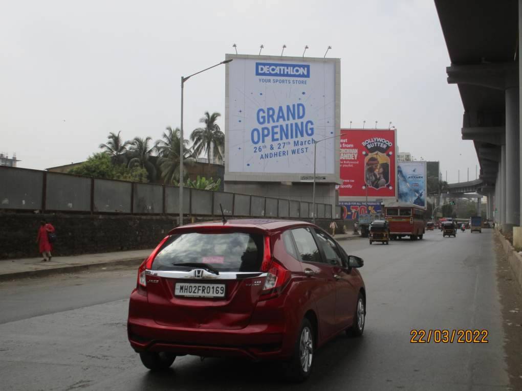 hoarding - Andheri Link Road Chitrakoot Ground trf going towards JVPD - 2-M/T - towards JVPD, Andheri, Mumbai, Maharashtra hoarding - Andheri Link Road Chitrakoot Ground trf going towards JVPD - 2-M/T - towards JVPD, Andheri, Mumbai, Maharashtra