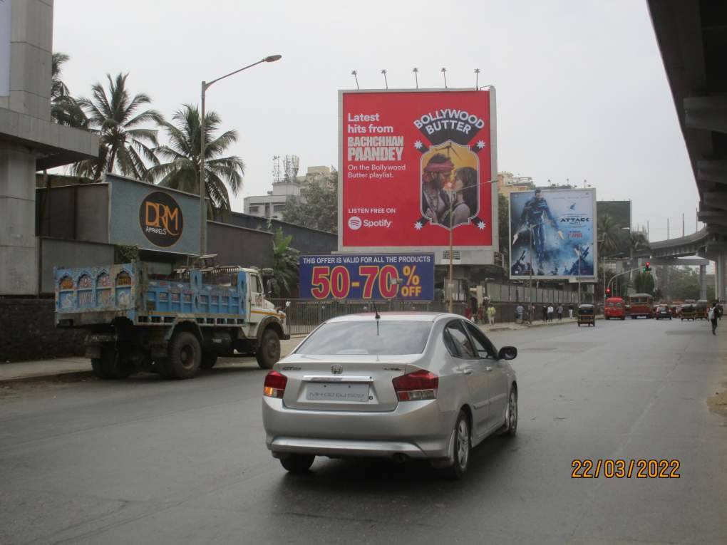 hoarding - Andheri Link Road Chitrakoot Ground trf going towards JVPD - 3-M/T - towards JVPD, Andheri, Mumbai, Maharashtra hoarding - Andheri Link Road Chitrakoot Ground trf going towards JVPD - 3-M/T - towards JVPD, Andheri, Mumbai, Maharashtra