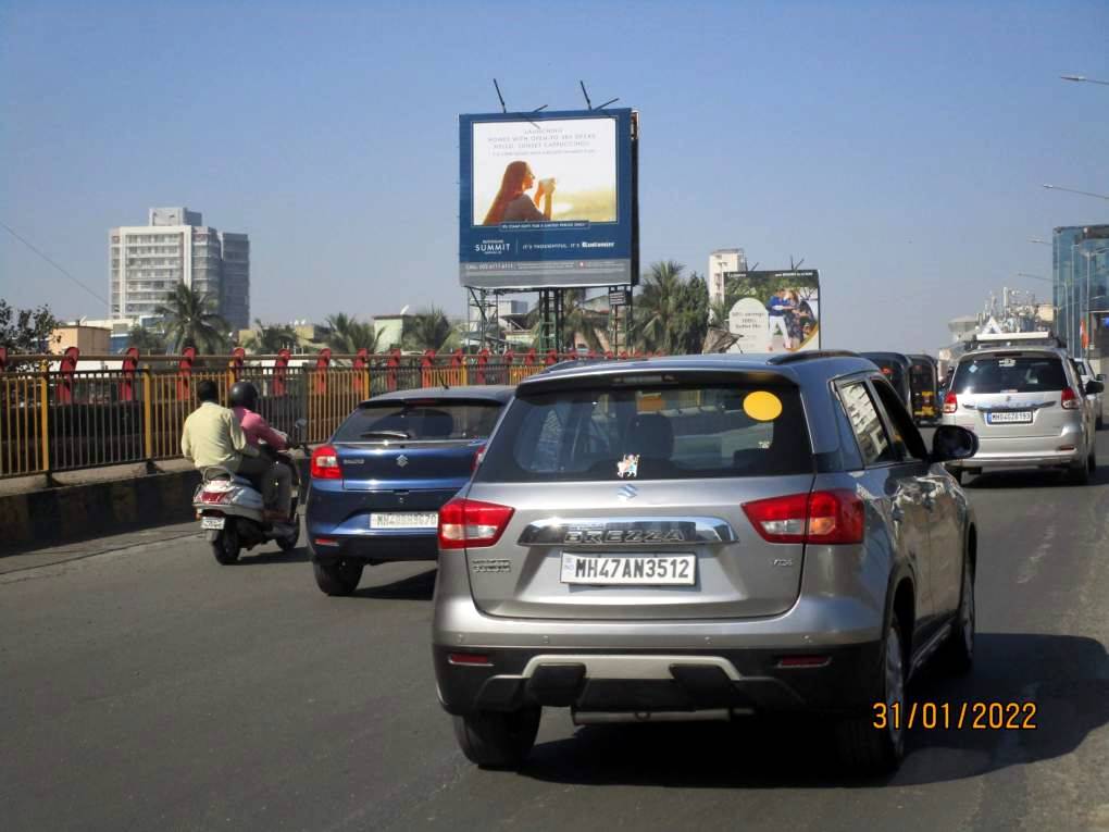 hoarding - Borivali Flyover E TO W LHS 1-E/T - towards borivali flyover, Borivali, Mumbai, Maharashtra hoarding - Borivali Flyover E TO W LHS 1-E/T - towards borivali flyover, Borivali, Mumbai, Maharashtra
