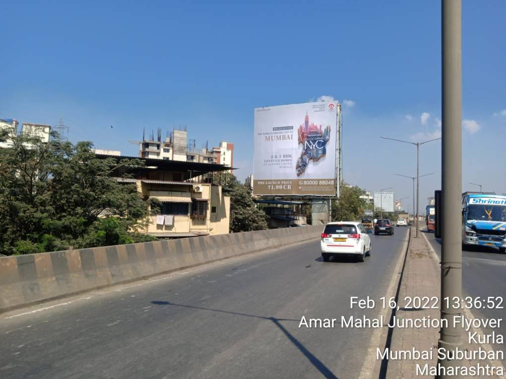 hoarding - SCLR Nr Amar Mahal Flyover LHS -E/T - Nr Amar Mahal, SCLR, Mumbai, Maharashtra hoarding - SCLR Nr Amar Mahal Flyover LHS -E/T - Nr Amar Mahal, SCLR, Mumbai, Maharashtra