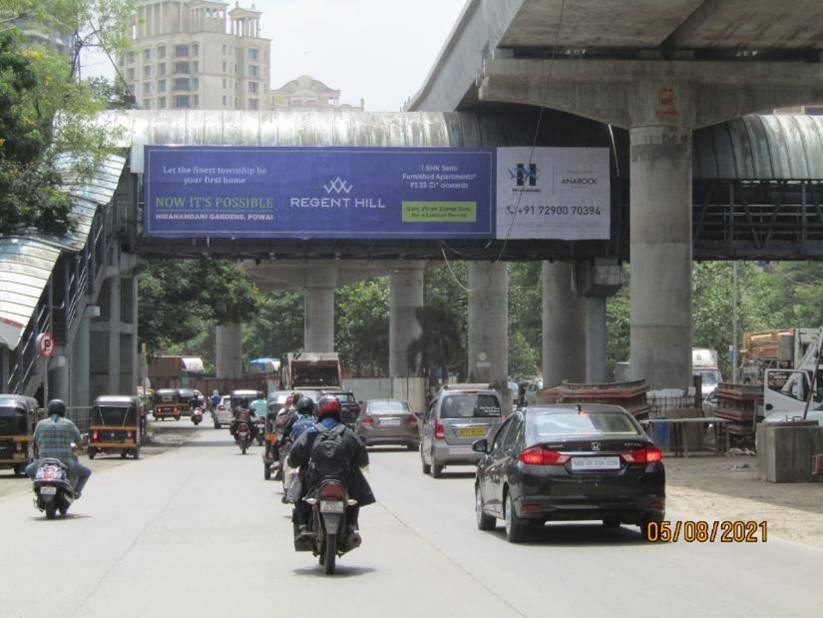 Gantry - JVLR - at Powai Hiranandani Junction -TFT Powai to EEH - towards powai, POWAI/JVLR, Mumbai, Maharashtra Gantry - JVLR - at Powai Hiranandani Junction -TFT Powai to EEH - towards powai, POWAI/JVLR, Mumbai, Maharashtra