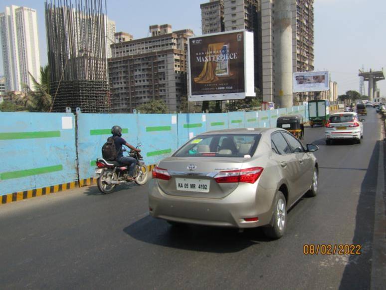 Billboard - JVLR Kajurmarg ROB LHS 1st Site-TFT Powai To Eeh - towards Kajurmarg,   KanjurMarg ROB,   Mumbai,   Maharashtra