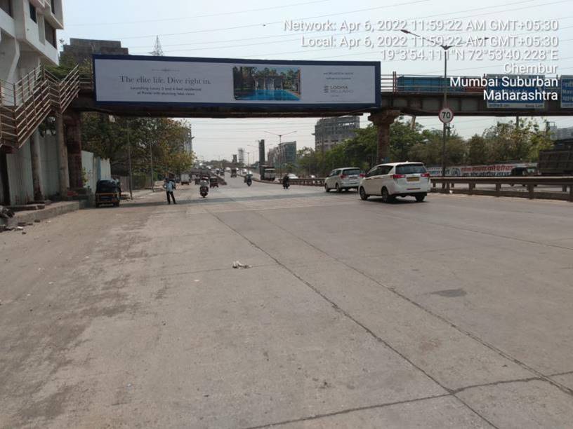 Gantry - SCLR at BKC Flyover After LTT -TFT BKC to EEH - towards SCLR, KURLA DEPOT/SCLR, Mumbai, Maharashtra Gantry - SCLR at BKC Flyover After LTT -TFT BKC to EEH - towards SCLR, KURLA DEPOT/SCLR, Mumbai, Maharashtra