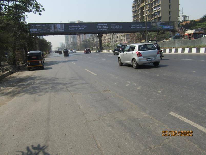 Gantry - At EEH After Vikhroli Fly Over -TFT Mulund to Sion - towards vikhroli, EEH-GHATKOPAR/MULUND, Mumbai, Maharashtra Gantry - At EEH After Vikhroli Fly Over -TFT Mulund to Sion - towards vikhroli, EEH-GHATKOPAR/MULUND, Mumbai, Maharashtra