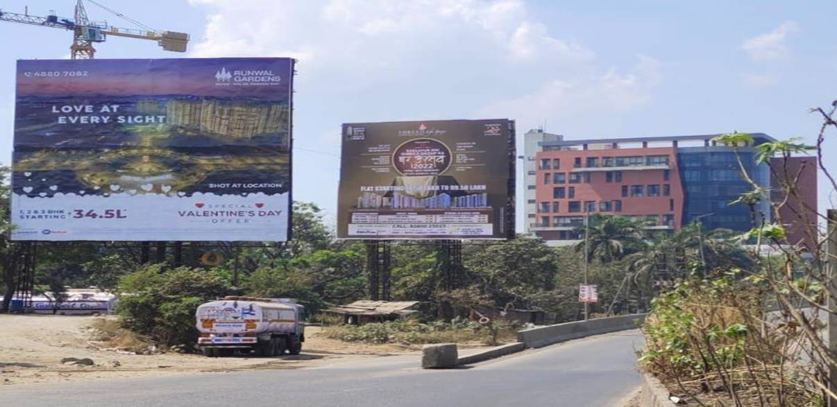 Billboard - Mahape Flyover / Ghansoli Fly Over-TFT Shilphata to Mahape/Ghansoli - towards mahape flyover, Navi Mumbai, Mumbai, Maharashtra Billboard - Mahape Flyover / Ghansoli Fly Over-TFT Shilphata to Mahape/Ghansoli - towards mahape flyover, Navi Mumbai, Mumbai, Maharashtra