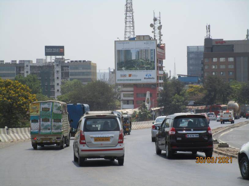Billboard - Turbhe Sanpada Flyover before yogi midtown hotel -TFT Mumbai To Pune - towards turbhe sanpada flyover, Navi Mumbai, Mumbai, Maharashtra Billboard - Turbhe Sanpada Flyover before yogi midtown hotel -TFT Mumbai To Pune - towards turbhe sanpada flyover, Navi Mumbai, Mumbai, Maharashtra