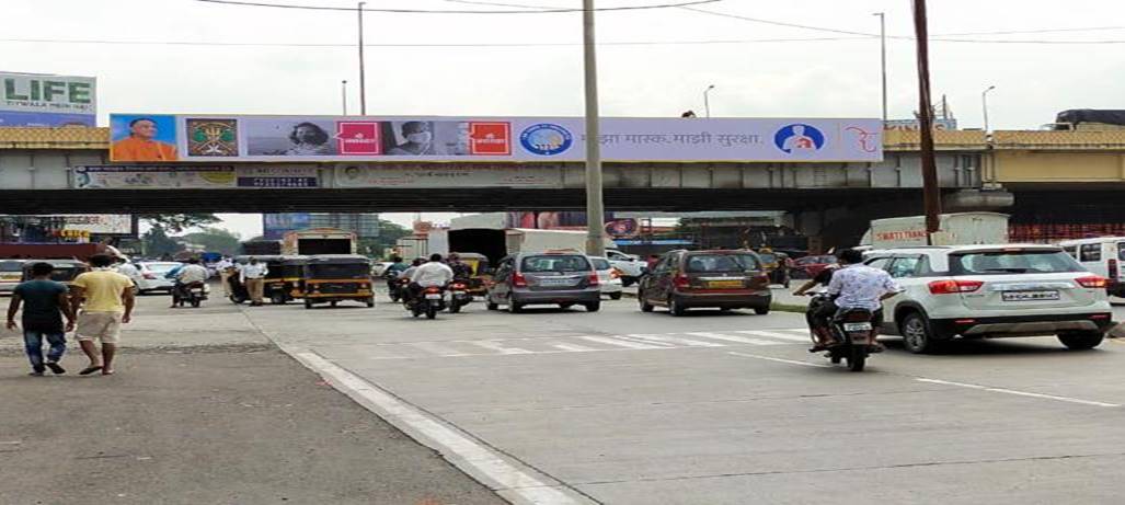 Gantry - Rajnouli Junction At Tata Amantra -TFT Bhiwand to Kalyan - towards rajnouli,   KALYAN SHILPHATA RD,   Mumbai,   Maharashtra