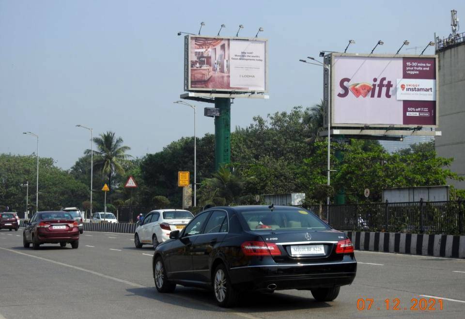 Hoarding - Near NSCI Site No :- 2 ( Upper)-E/T - towards haji ali, Haji Ali, Mumbai, Maharashtra Hoarding - Near NSCI Site No :- 2 ( Upper)-E/T - towards haji ali, Haji Ali, Mumbai, Maharashtra