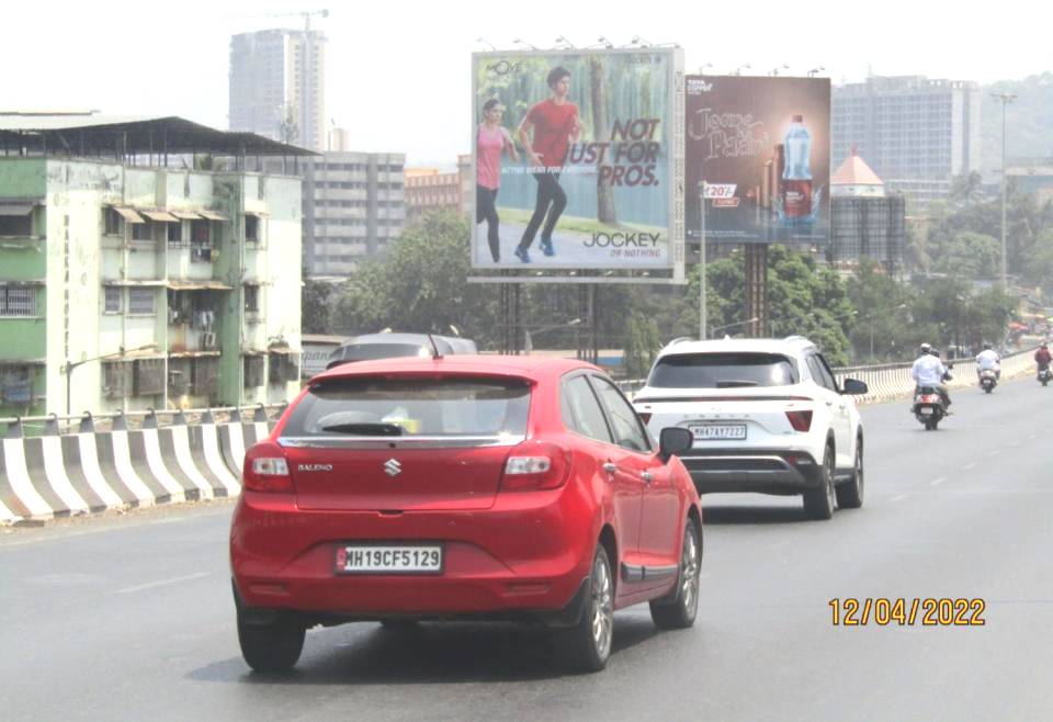 Hoarding - On WEH, Kashimira Flyover-E/T - towards mira road, Mira Road, Mumbai, Maharashtra Hoarding - On WEH, Kashimira Flyover-E/T - towards mira road, Mira Road, Mumbai, Maharashtra