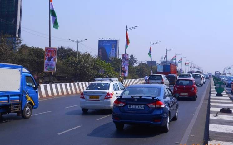 Hoarding - At Vakola Flyover - Opp Reliance Energy (LHS) - Ganeshutsav-M/T - Opp Reliance Energy, Vakola - WEH, Mumbai, Maharashtra Hoarding - At Vakola Flyover - Opp Reliance Energy (LHS) - Ganeshutsav-M/T - Opp Reliance Energy, Vakola - WEH, Mumbai, Maharashtra