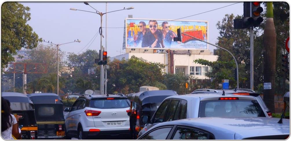Hoarding - Juhu Amitabh's bungalow -E/T - towards juhu, Juhu, Mumbai, Maharashtra Hoarding - Juhu Amitabh's bungalow -E/T - towards juhu, Juhu, Mumbai, Maharashtra