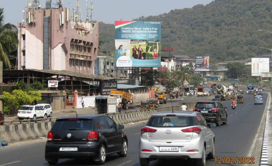 Hoarding - WEH Kashimira Flyover - Near Dhara Dhaba, Mira Bhayandar, Mumbai, Maharashtra Hoarding - WEH Kashimira Flyover - Near Dhara Dhaba, Mira Bhayandar, Mumbai, Maharashtra