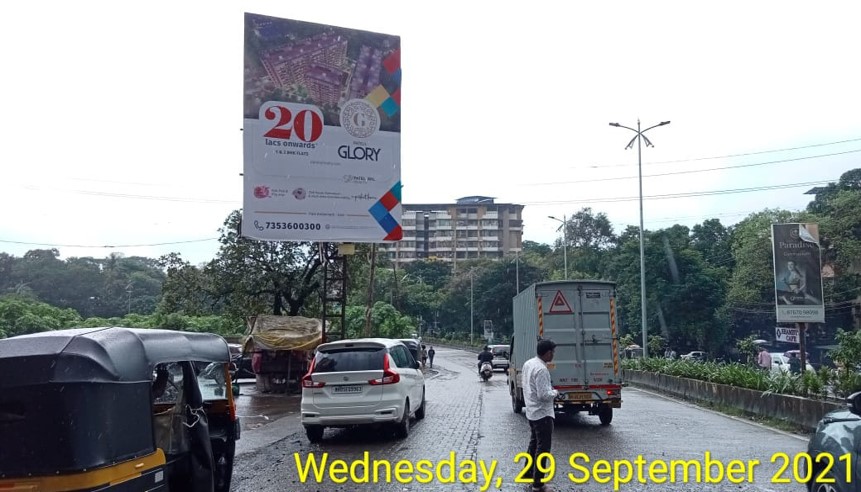 Hoarding - Samarth Chowk - Facing Station, Ambernath (E), Mumbai, Maharashtra Hoarding - Samarth Chowk - Facing Station, Ambernath (E), Mumbai, Maharashtra