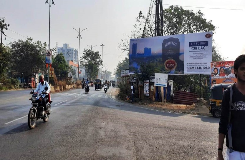 Hoarding - Pipe line road. - Opp Panvelkar Green City,   Ambernath (E),   Mumbai,   Maharashtra