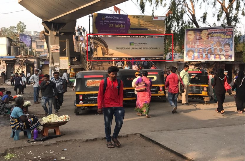 Hoarding - On F.O.B - Facing Nagar Parishad Office - Dipper, Ambernath, Mumbai, Maharashtra Hoarding - On F.O.B - Facing Nagar Parishad Office - Dipper, Ambernath, Mumbai, Maharashtra