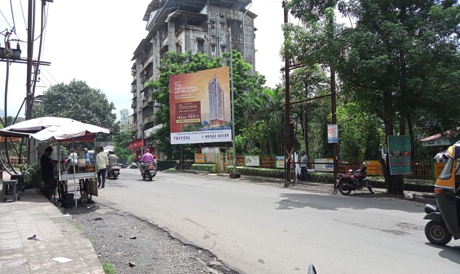 Hoarding - Rambaug - Nr HDFC Bank,   Kalyan(W),   Mumbai,   Maharashtra