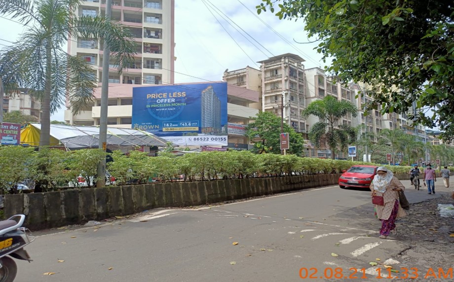 Hoarding - facing Godrej Hill - facing Godrej Hill,   Kalyan(W),   Mumbai,   Maharashtra