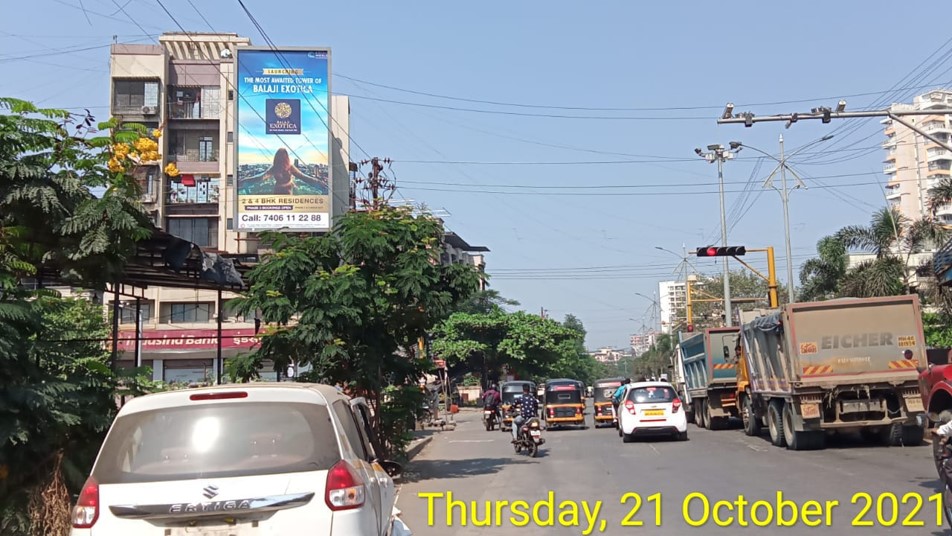 Hoarding - Khadakpada Road - Opp Sandeep Hotel, Kalyan(W), Mumbai, Maharashtra Hoarding - Khadakpada Road - Opp Sandeep Hotel, Kalyan(W), Mumbai, Maharashtra