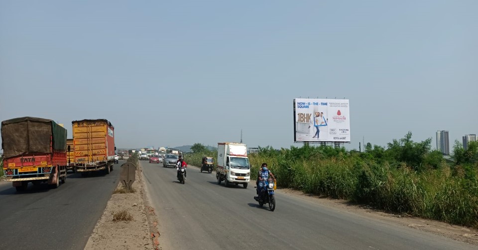 Hoarding - Mankoli Junction - Mankoli Junction facing Thane, Kalyan Bhiwandi Rd., Mumbai, Maharashtra Hoarding - Mankoli Junction - Mankoli Junction facing Thane, Kalyan Bhiwandi Rd., Mumbai, Maharashtra
