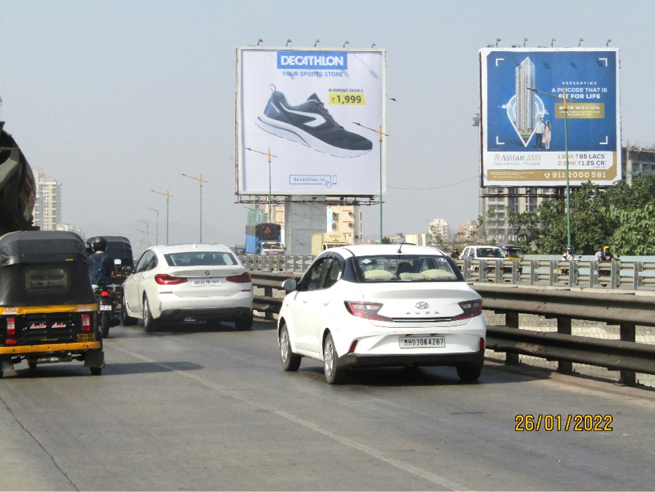 Hoarding - Kopri Bridge,  Thane going towards Thane - Kopri Bridge,  Thane going towards Thane,   Thane,   Thane,   Maharashtra