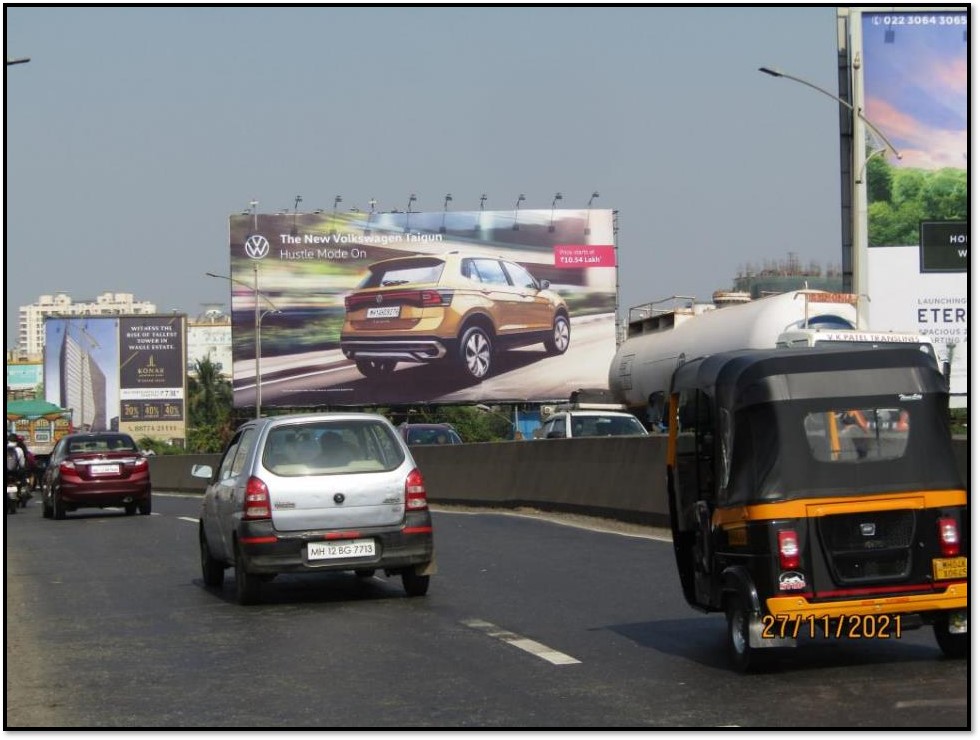 Hoarding - Kapurbawdi Flyover Going towards Manpada - Kapurbawdi Flyover Going towards Manpada,   Thane,   Thane,   Maharashtra