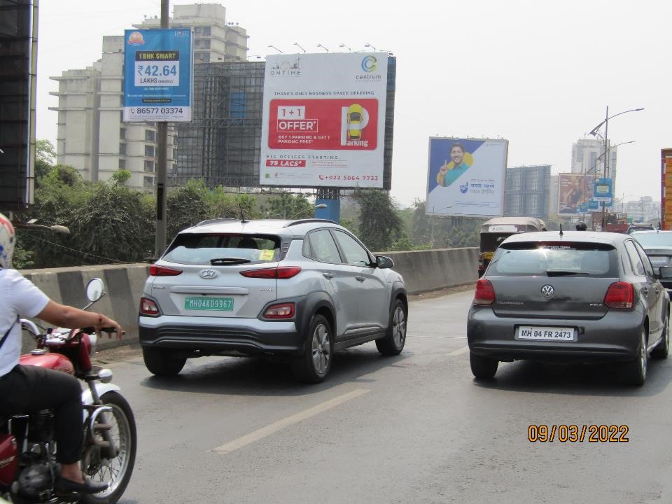 Hoarding - Kapurbawdi Flyover Going towards Cadbury / Teen Hath Naka - Kapurbawdi Flyover Going towards Cadbury / Teen Hath Naka, Thane, Thane, Maharashtra Hoarding - Kapurbawdi Flyover Going towards Cadbury / Teen Hath Naka - Kapurbawdi Flyover Going towards Cadbury / Teen Hath Naka, Thane, Thane, Maharashtra