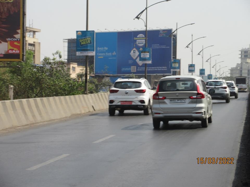 Hoarding - Kapurbawdi Flyover / Junction going towards Cadbury / Teen Hath Naka - Kapurbawdi Flyover / Junction going towards Cadbury / Teen Hath Naka, Thane, Thane, Maharashtra Hoarding - Kapurbawdi Flyover / Junction going towards Cadbury / Teen Hath Naka - Kapurbawdi Flyover / Junction going towards Cadbury / Teen Hath Naka, Thane, Thane, Maharashtra