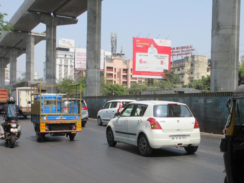 Hoarding - Opp D-Mart, Before Byke Suraj Plaza, G.B.Road - Opp D-Mart, Before Byke Suraj Plaza, G.B.Road, Thane, Thane, Maharashtra Hoarding - Opp D-Mart, Before Byke Suraj Plaza, G.B.Road - Opp D-Mart, Before Byke Suraj Plaza, G.B.Road, Thane, Thane, Maharashtra