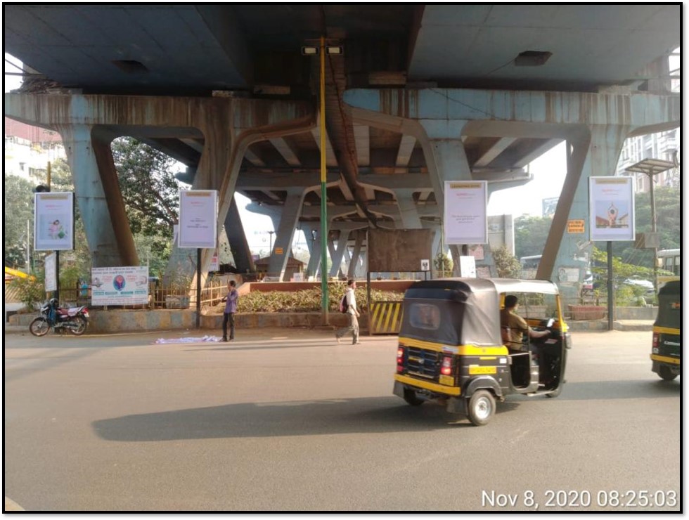 Adpole - Nitin Company Flyover - Nitin Company Flyover, Thane, Thane, Maharashtra Adpole - Nitin Company Flyover - Nitin Company Flyover, Thane, Thane, Maharashtra