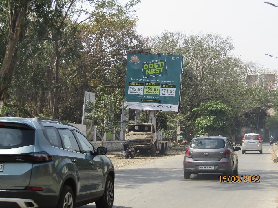 Unipole - Kolshet Road Fcg Kolshet - Kolshet Road Fcg Kolshet, Thane, Thane, Maharashtra Unipole - Kolshet Road Fcg Kolshet - Kolshet Road Fcg Kolshet, Thane, Thane, Maharashtra