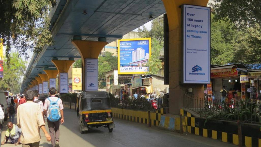 Hoarding - FTF Thane Station, Towards Thane City, Talaopali, Tembhi Naka &Other Area, Thane, Thane, Maharashtra Hoarding - FTF Thane Station, Towards Thane City, Talaopali, Tembhi Naka &Other Area, Thane, Thane, Maharashtra