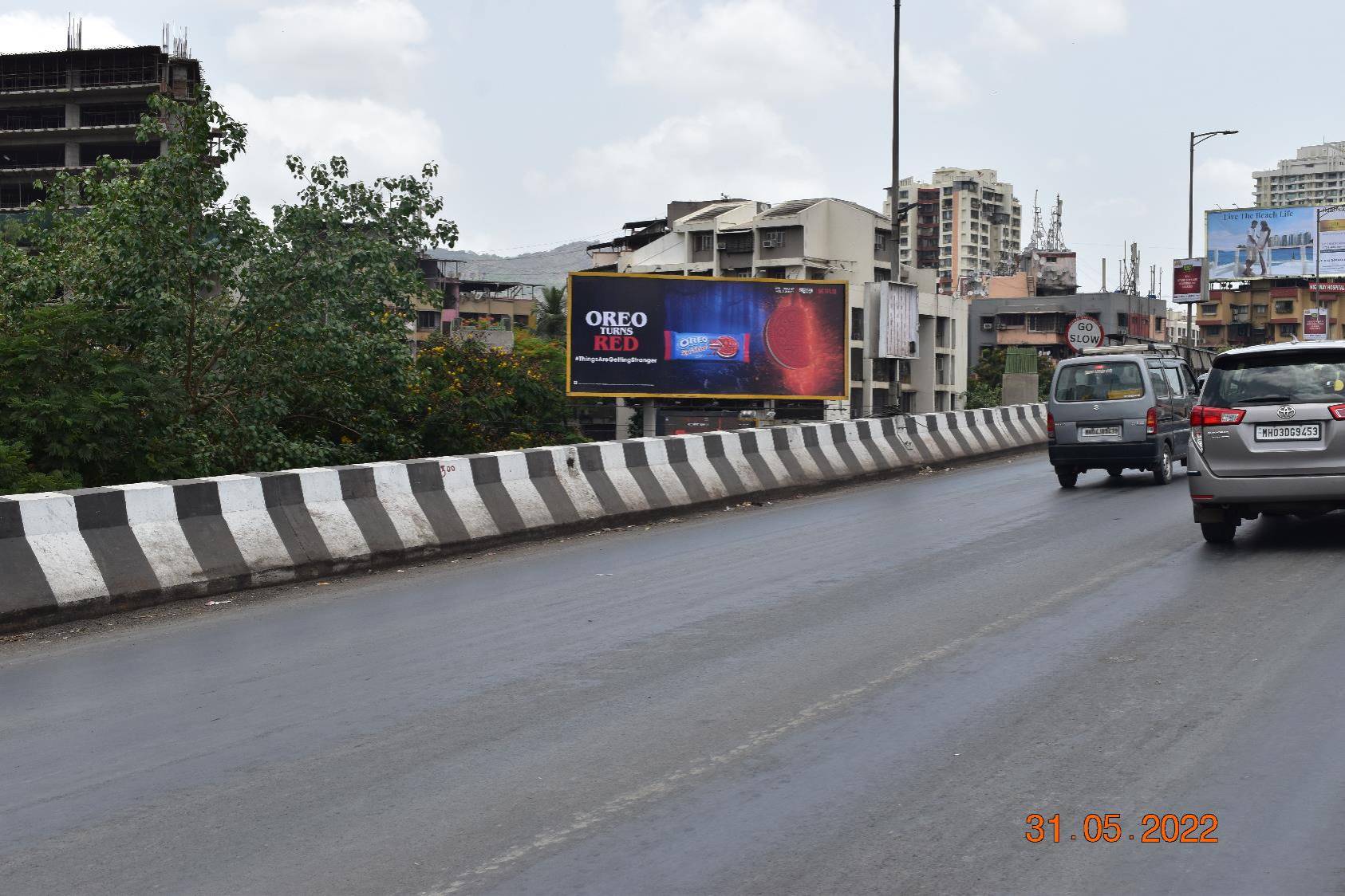 Hoarding - FTF Thane Station, Hariniwas, Kopri, Towards Mulund, LBS Road Area, Thane, Thane, Maharashtra Hoarding - FTF Thane Station, Hariniwas, Kopri, Towards Mulund, LBS Road Area, Thane, Thane, Maharashtra