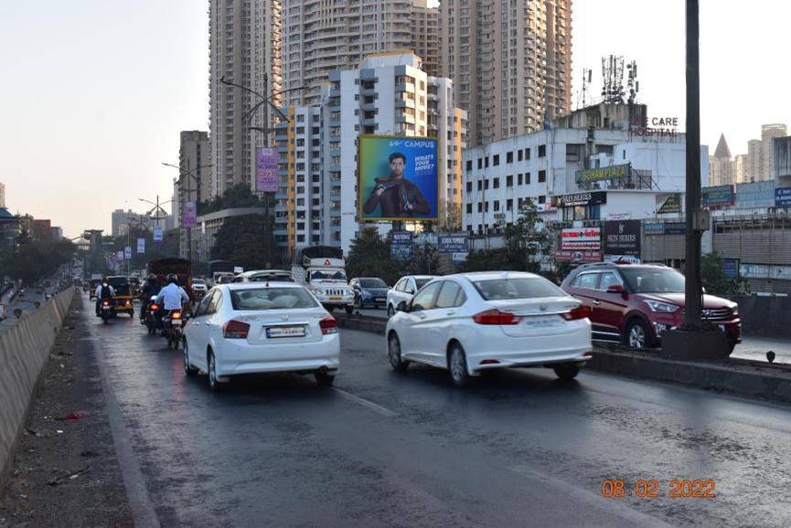 Hoarding - FTF Thane Teen Hath Naka,  Cadbury Flyover,  Majiwada, Kapurbavdi,  towards G B Rd,   Thane,   Thane,   Maharashtra