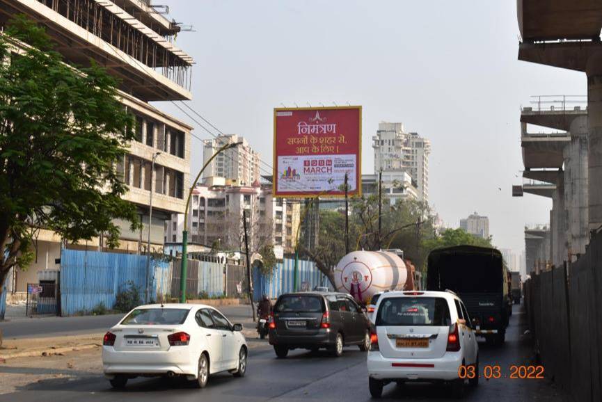Hoarding - FTF Thane G B Rd towards Wagbil, Mandapa, Kapurbavdi, Majiwada, Thane, Thane, Thane, Maharashtra Hoarding - FTF Thane G B Rd towards Wagbil, Mandapa, Kapurbavdi, Majiwada, Thane, Thane, Thane, Maharashtra