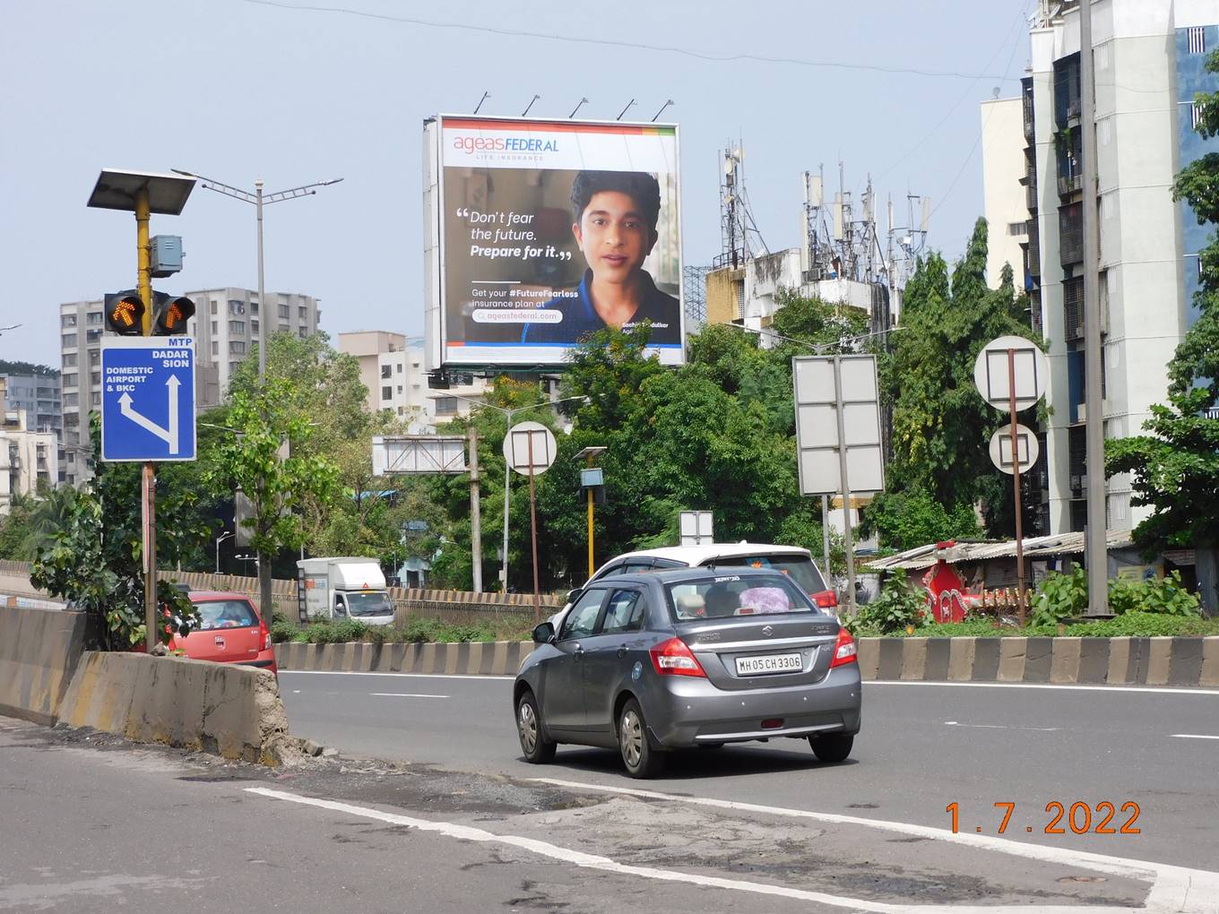 Hoarding - Ghatkopar Amar Mahal,   Ghatkopar,   Mumbai,   Maharashtra