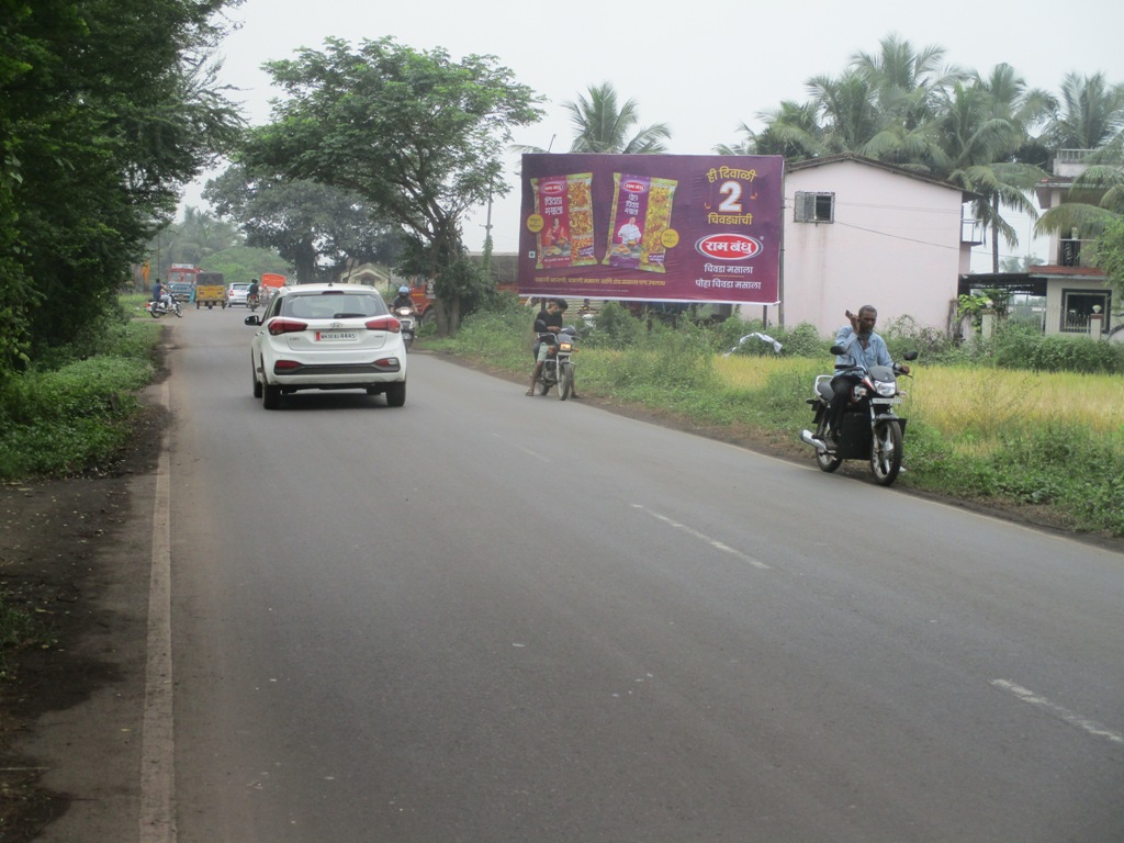 Hoarding - Alibag Poynad - Pandavadevi on Alibaug-Vadkhal Road FTF Mumbai,   RAIGAD,   Raigad,   Maharashtra