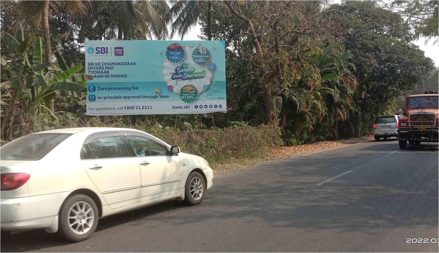 Hoarding - Alibaug- Mandva Road Near Rajanpada FTF Revas,   RAIGAD,   Raigad,   Maharashtra