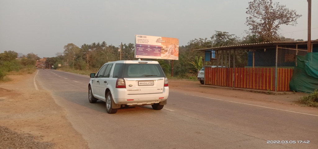 Hoarding - Mangaon - Mhasala Road at Morbe facing Mhasala, RAIGAD, Raigad, Maharashtra Hoarding - Mangaon - Mhasala Road at Morbe facing Mhasala, RAIGAD, Raigad, Maharashtra