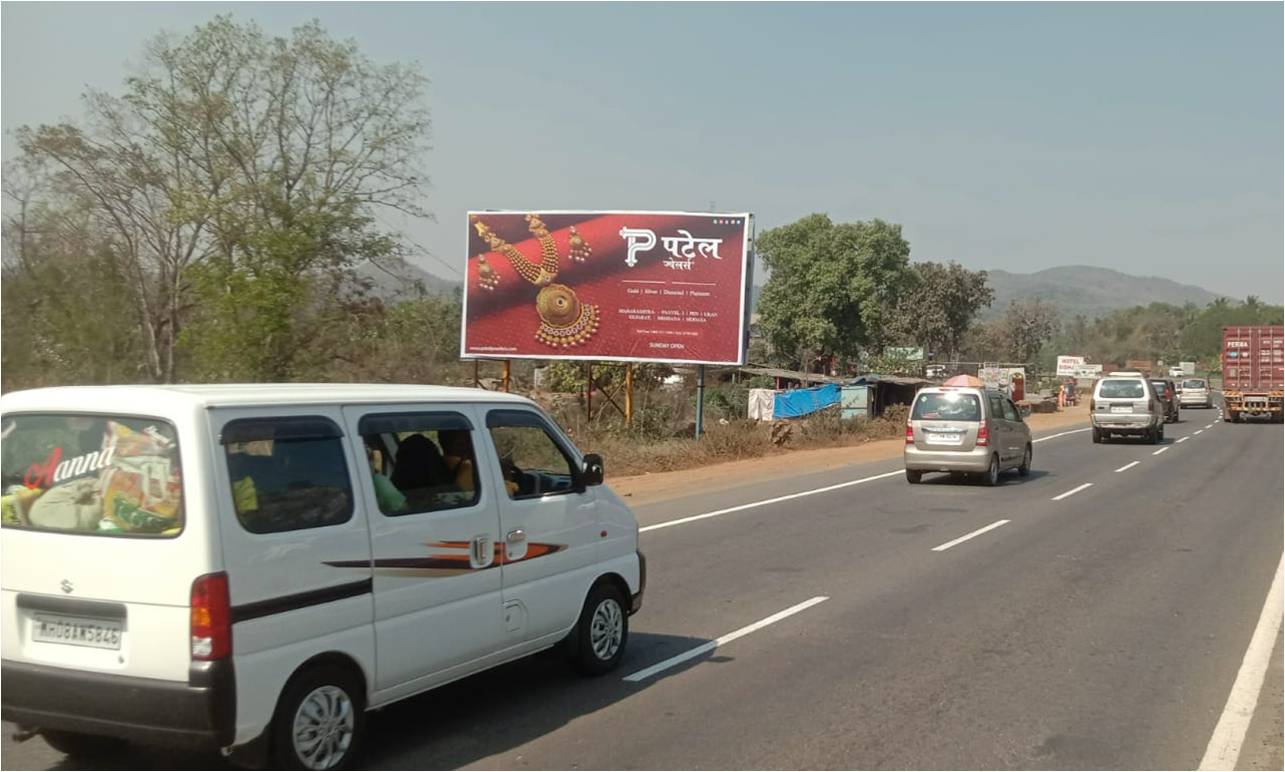 Hoarding - Karnala Near Bandalwadi Goan on Mumbai-Goa Highway FTF Mumbai, RAIGAD, Raigad, Maharashtra Hoarding - Karnala Near Bandalwadi Goan on Mumbai-Goa Highway FTF Mumbai, RAIGAD, Raigad, Maharashtra