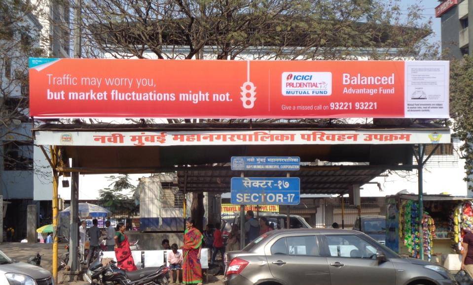 Bus Queue Shelter - Vashi Plaza Highway, Vashi, Navi Mumbai, Maharashtra Bus Queue Shelter - Vashi Plaza Highway, Vashi, Navi Mumbai, Maharashtra