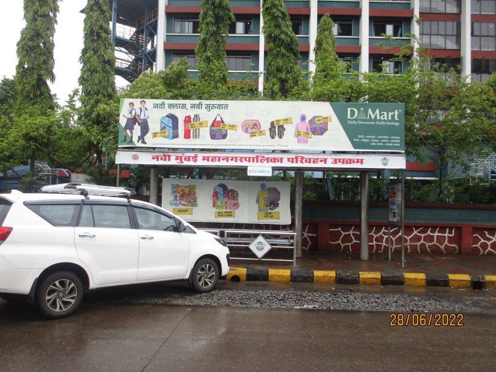 Bus Queue Shelter - Vashi Avalon School/RTO Office, Vashi, Navi Mumbai, Maharashtra Bus Queue Shelter - Vashi Avalon School/RTO Office, Vashi, Navi Mumbai, Maharashtra