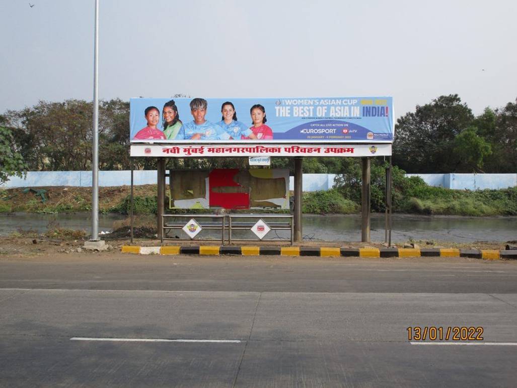Bus Queue Shelter - Vashi Nr. Citi Bank Palm Beach Road, Vashi, Navi Mumbai, Maharashtra Bus Queue Shelter - Vashi Nr. Citi Bank Palm Beach Road, Vashi, Navi Mumbai, Maharashtra