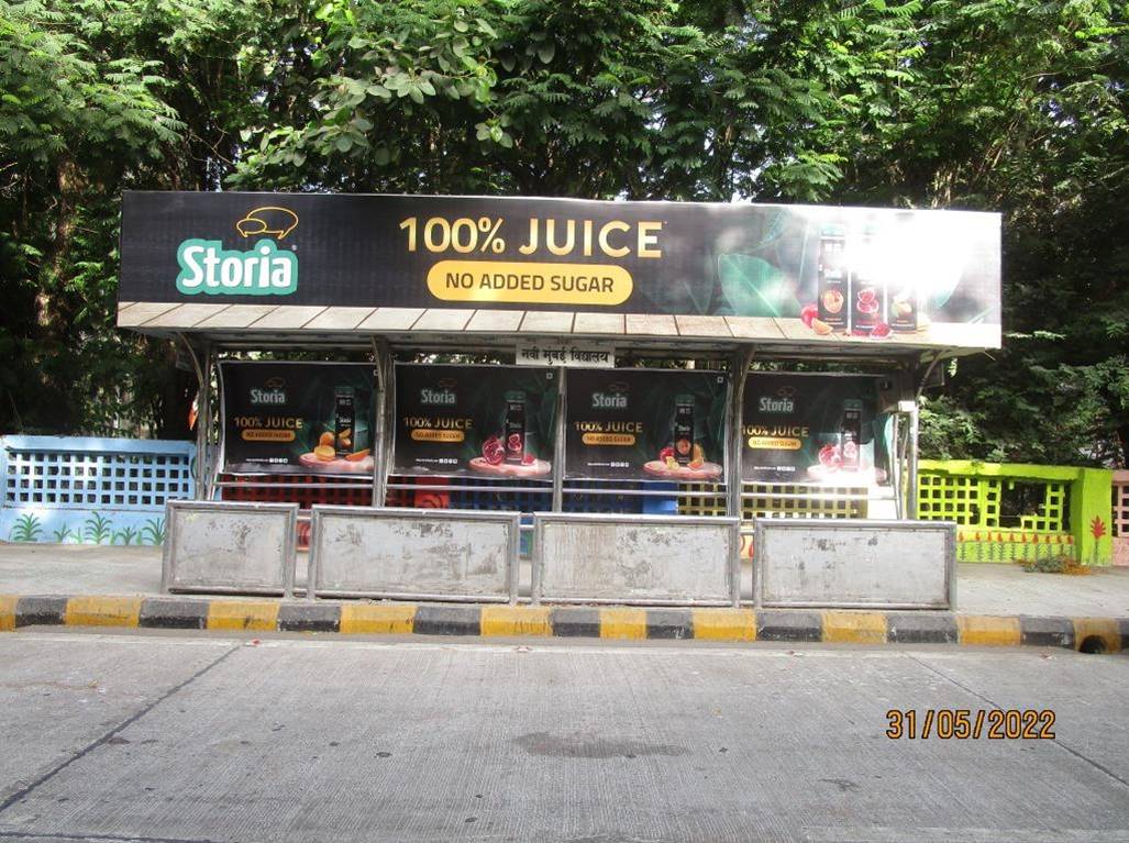 Bus Queue Shelter - Kopri Opp. Terna Orchid School, Vashi, Navi Mumbai, Maharashtra Bus Queue Shelter - Kopri Opp. Terna Orchid School, Vashi, Navi Mumbai, Maharashtra