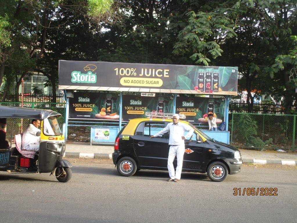 Bus Queue Shelter - Vashi Highway., Vashi, Navi Mumbai, Maharashtra Bus Queue Shelter - Vashi Highway., Vashi, Navi Mumbai, Maharashtra