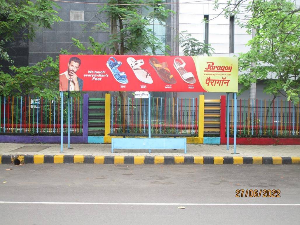 Bus Queue Shelter - Kaamgar Hospital., Vashi, Navi Mumbai, Maharashtra Bus Queue Shelter - Kaamgar Hospital., Vashi, Navi Mumbai, Maharashtra