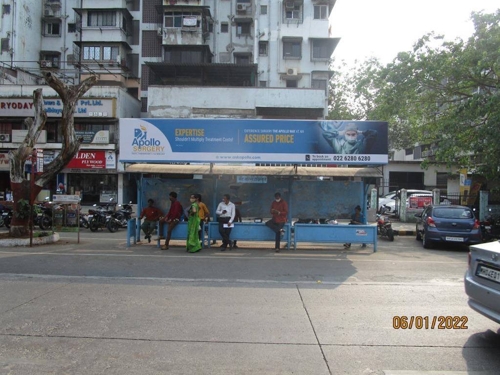 Bus Queue Shelter - St. Lawrence., Vashi, Navi Mumbai, Maharashtra Bus Queue Shelter - St. Lawrence., Vashi, Navi Mumbai, Maharashtra