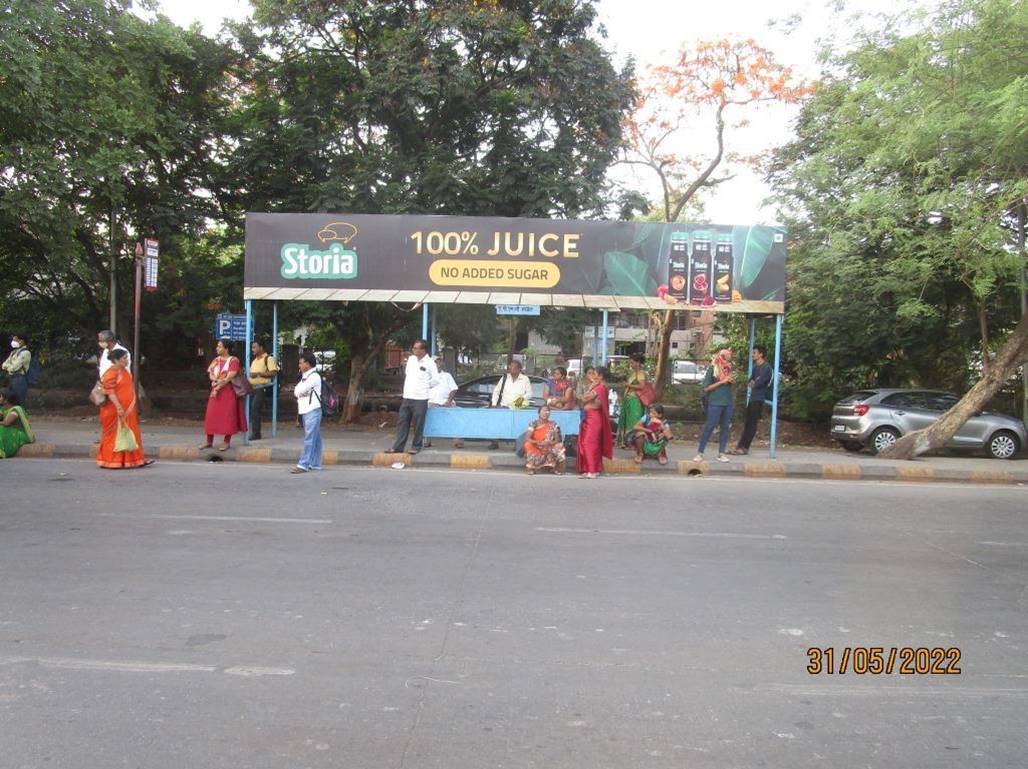 Bus Queue Shelter - APMC Market (Inside), Vashi, Navi Mumbai, Maharashtra Bus Queue Shelter - APMC Market (Inside), Vashi, Navi Mumbai, Maharashtra